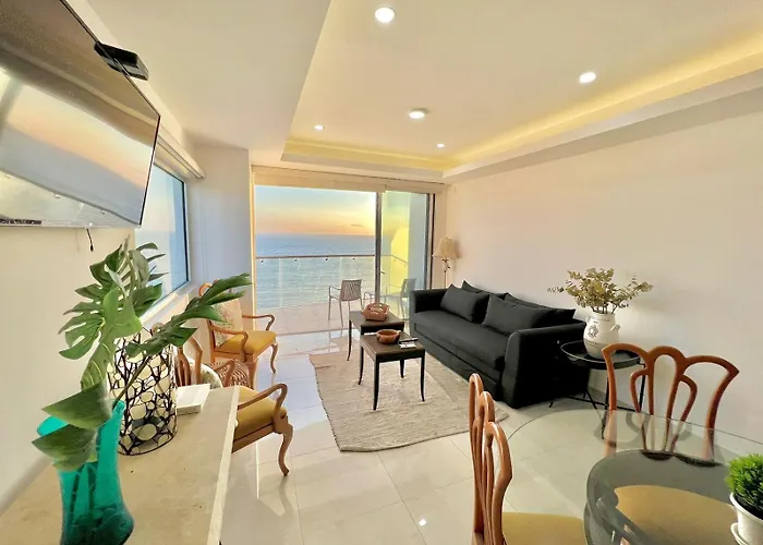 Apartamento Sunset View Malecón 1404 Vista panoramica al mar Mazatlán